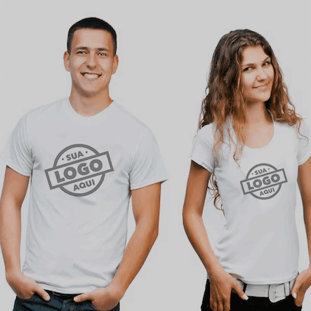 Camisetas personalizadas do seu jeito! Comece a criar agora!