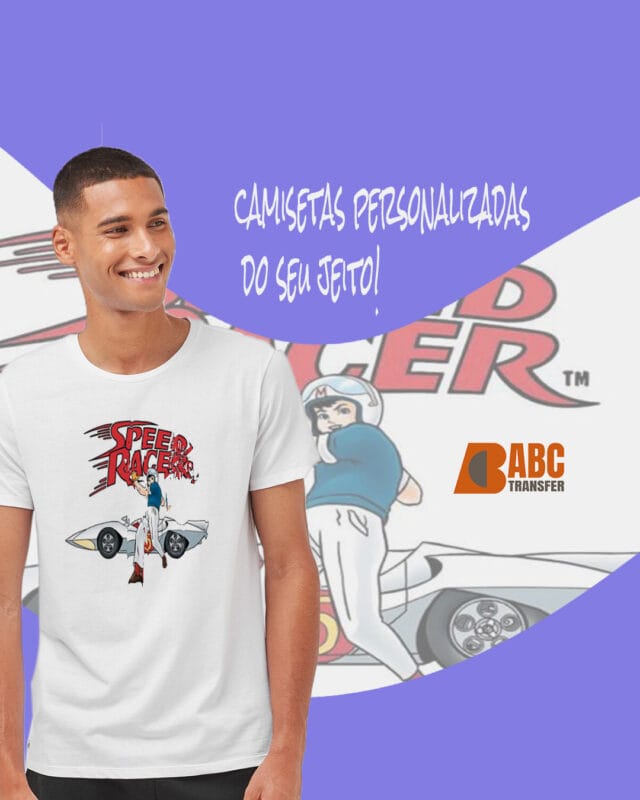 Camisetas personalizadas do seu jeito! Comece a criar agora!