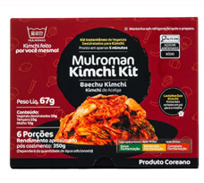 MULROMAN KIMCHI KIT (KIT INSTANTÂNEO DE VEGETAIS DESIDRATADOS PARA KIMCHI) - 67G