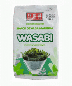 SNACK DE ALGA SABOR WASABI OKAZUNORI (3 X 4G )- TOKYO FOODS